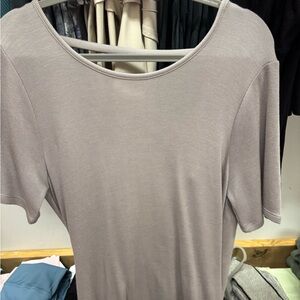 Elegant Gray Women's Top
